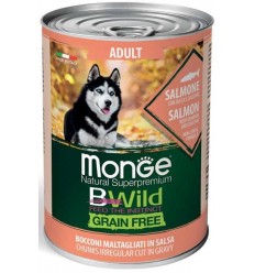 Monge BWild Grain Free Adult Salmón 400 gr 8009470012621