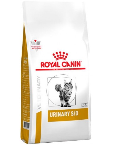 Royal Canin Veterinary Diet Cat Adult Urinary S/O 400 gr 3182550711043 / 1,5 kg 3182550711159 / 3,5 kg 3182550711050