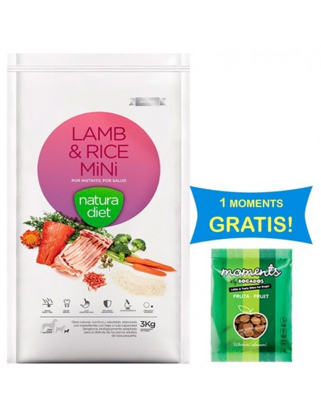 Dingo Natura Diet Adult Lamb & Rice Mini 3 kg 8437013127073
