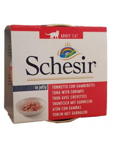 Schesir Cat Atún con Gambas 85 gr 8005852750044