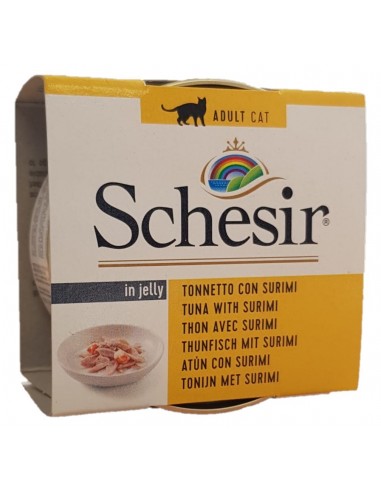 Schesir Cat Tonyina amb Surimi 85 gr. 8005852750068