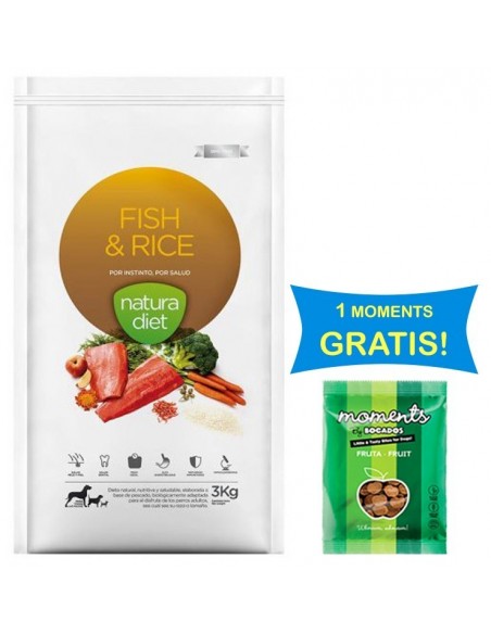 Dingo Natura Diet Adult Fish & Rice  3 kg 8437013127226