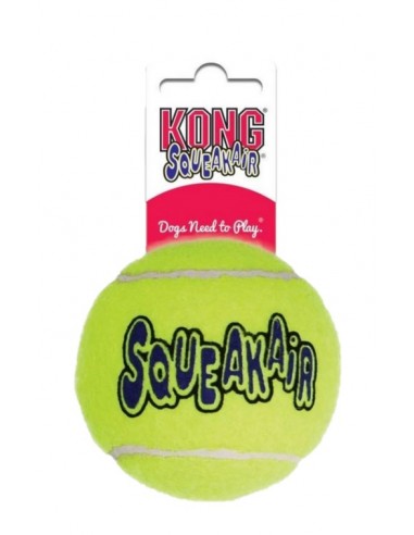 Kong Squeakair Tennis Ball Medium (1 unidad). 035585775210