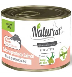 Naturcat Sensitive Adult Monoproteico Salmón Grain Free 200 gr 606110285537
