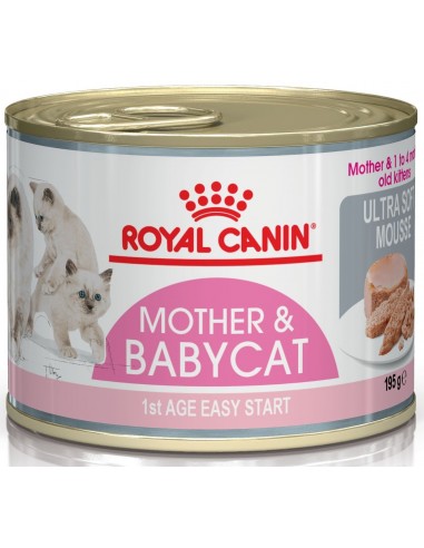 Royal Canin Health Cat Mother & Babycat Ultra Soft Mousse 195 gr 9003579311660