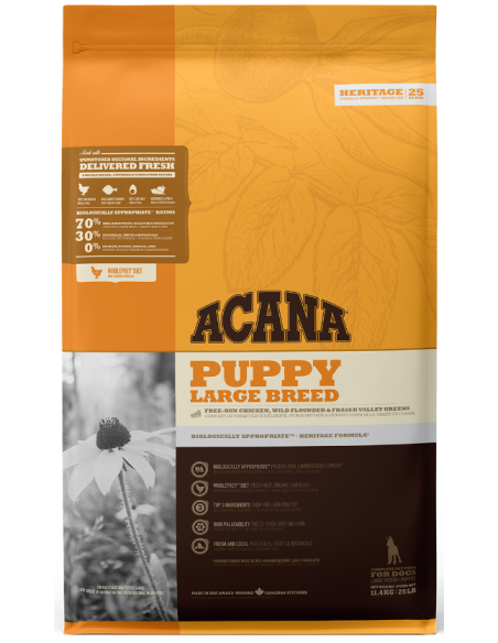 Acana Heritage Dog Puppy Large Breed 11,4 kg 064992501112