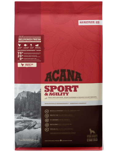 Acana Heritage Dog Sport & Agility 11,4 kg 064992530112