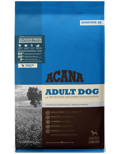 Acana Heritage Dog Adult Dog 11,4 kg 064992525118
