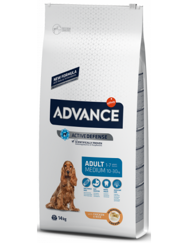 Advance Dog Adult Medium Pollastre 3 kg 8410650150352 / 14 kg 8410650172682