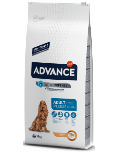 Advance Dog Adult Medium Pollo 3 kg 8410650150352 / 14 kg 8410650172682