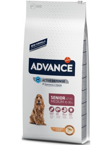 Advance Dog Senior Medium Pollo y Arroz 12 kg 8410650173566