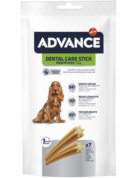 Advance Dog Dental Care Stick Medium/Maxi 7 uds 8410650172873