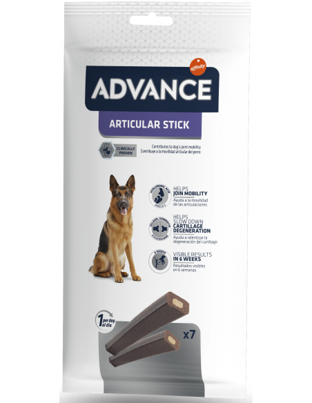 Advance Dog Articular Stick 7 uds 8410650201573