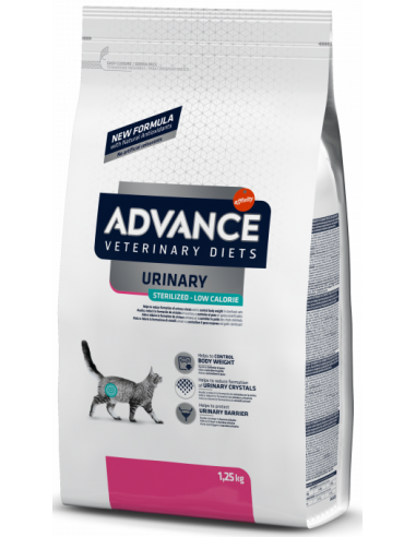Advance Veterinary Diets Cat Adult Urinary Sterilized Low Calorie 1,25 kg 8410650239842
