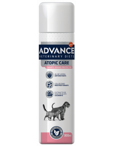 Advance Veterinary Diets Dog/Cat Champú Atopic Care Dermoprotector 300 ml 8410650205694