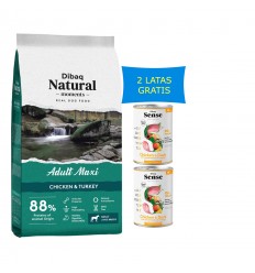 Dibaq Natural Moments Adult Maxi Pollo y Pavo. 15 kg 8424160024966