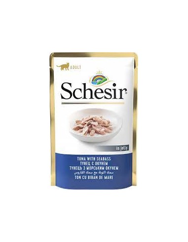 Schesir Cat Atún y Lubina 85 gr.