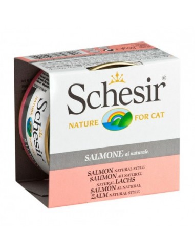 Schesir Cat Salmón al natural 85 g.