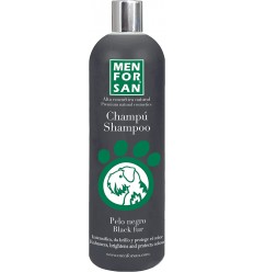 MenForSan Champú Pelo Negro 1L 8414580030043