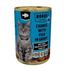 Rokus Cat Adult Cat Trossos de Peix en Salsa 415gr referència 8710862994851