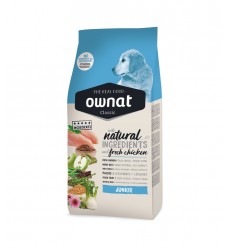 Ownat Classic Junior Pollastre 4 kg 8429037016020 / 15 Kg 8429037016037 / 12 kg 8429037014675