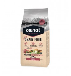 Ownat Just Grain Free Adult Ànec 3 kg 8429037014118 / 14 kg 8429037014101