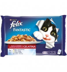 Purina Felix Fantastic Adult Festín de Sabores 12x85 gr 7613287495228 2