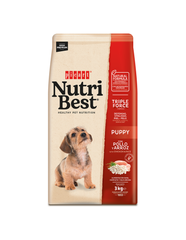 Picart Nutribest Dog Puppy Pollo