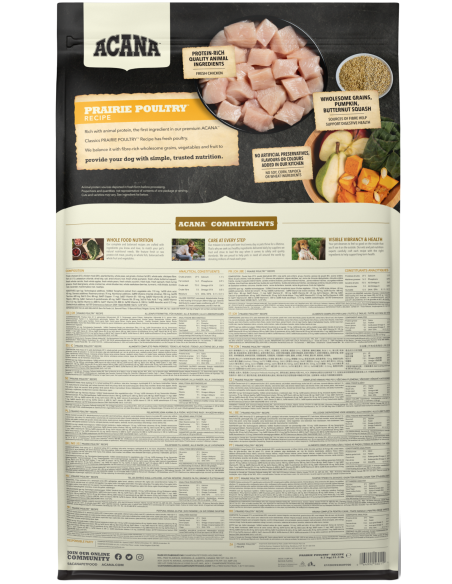 Acana Classics Dog Prairie Poultry