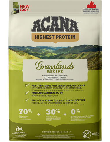 Acana Highest Protein Dog Grasslands