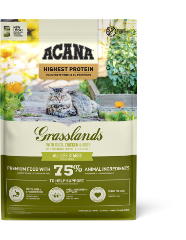 Acana Highest Protein Cat Grasslands