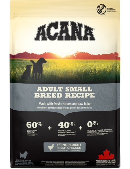 Acana Heritage Dog Adult Small Breed