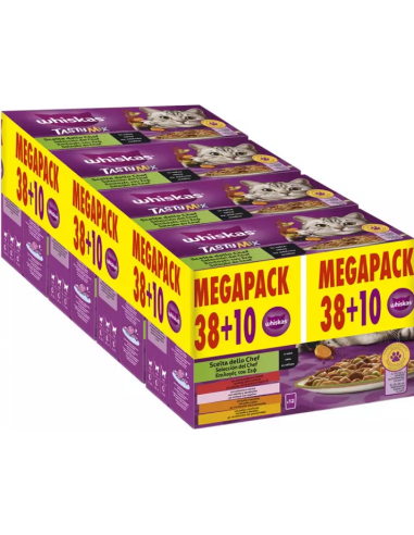 Whiskas Bundles Tasty Mix Multipack 48 x 85 gr. 8410136030536