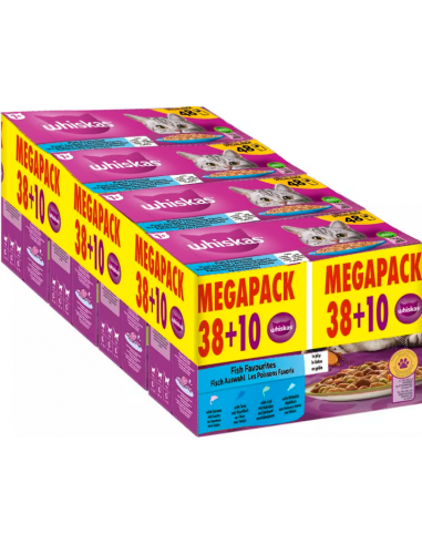 Whiskas Bundles Core Peix Multipack 48 x 85 gr. EAN 8410136030529