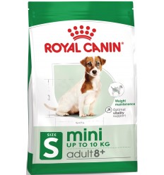 Royal Canin Mini Adult 8+. EAN 3182550831383 / 3182550831390