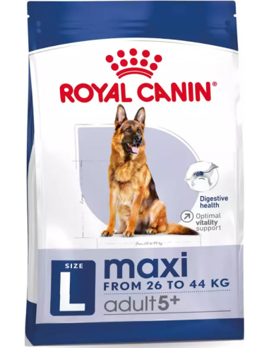 Royal Canin Maxi Adult 5+. 3182550402293 / 3182550402316