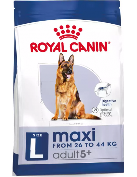 Royal Canin Maxi Adult 5+. 3182550402293 / 3182550402316