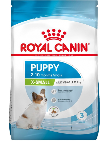 Royal Canin X-Small Puppy. EAN 3182550793612