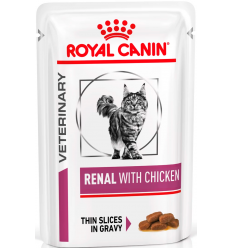 Royal Canin Cat Renal with Chicken Gravy 85 gr. 9003579000458