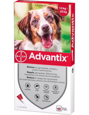 Advantix pipeta per a gossos d'entre...