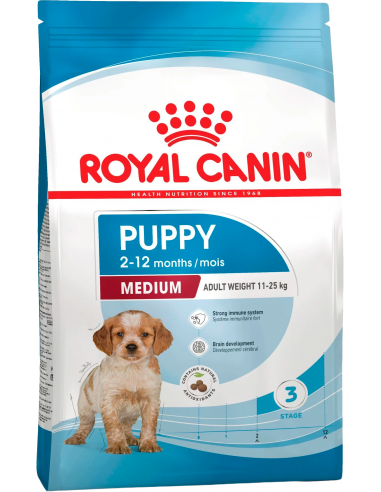Royal Canin Medium Puppy. EAN 3182550402439 / 3182550708180 / 3182550402132