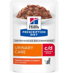 Hill's Prescription Diet Cat c/d Multicare Stress in Gravy 85 gr. EAN 052742286204