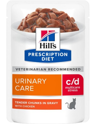 Hill's Prescription Diet Cat c/d Multicare Stress in Gravy 85 gr. EAN 052742286204