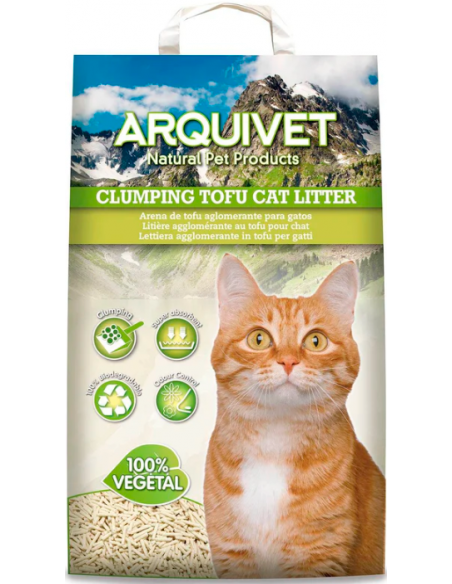 Arquivet Tofu Cat Litter. EAN 8435117842465 / 8435117840799