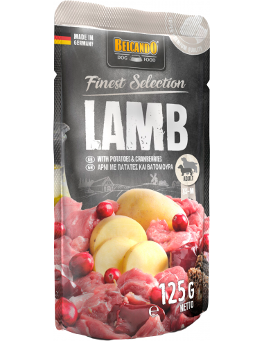 Belcando Cordero con Patatas y Arándanos 125 gr. EAN 4002633511621 Belcando Cordero con Patatas y Arándanos 125 gr. EAN 4002633511621