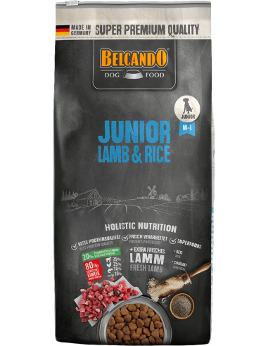Belcando Junior Lamb & Rice. EAN 4002633557117 / 4002633557124