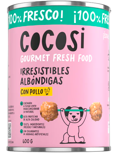 Cocosi Albóndigas con Pollo 400 gr. 8436611390421