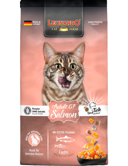 Leonardo Adult Grain Free Salmon. EAN 4002633758705 / 4002633758712