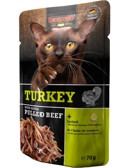 Leonardo Pouch Turkey With Pulled Beef