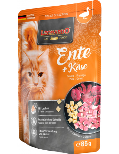 Leonardo Pouch Pato y Queso 85 gr. 4002633756442 Leonardo Pouch Pato y Queso 85 gr. 4002633756442